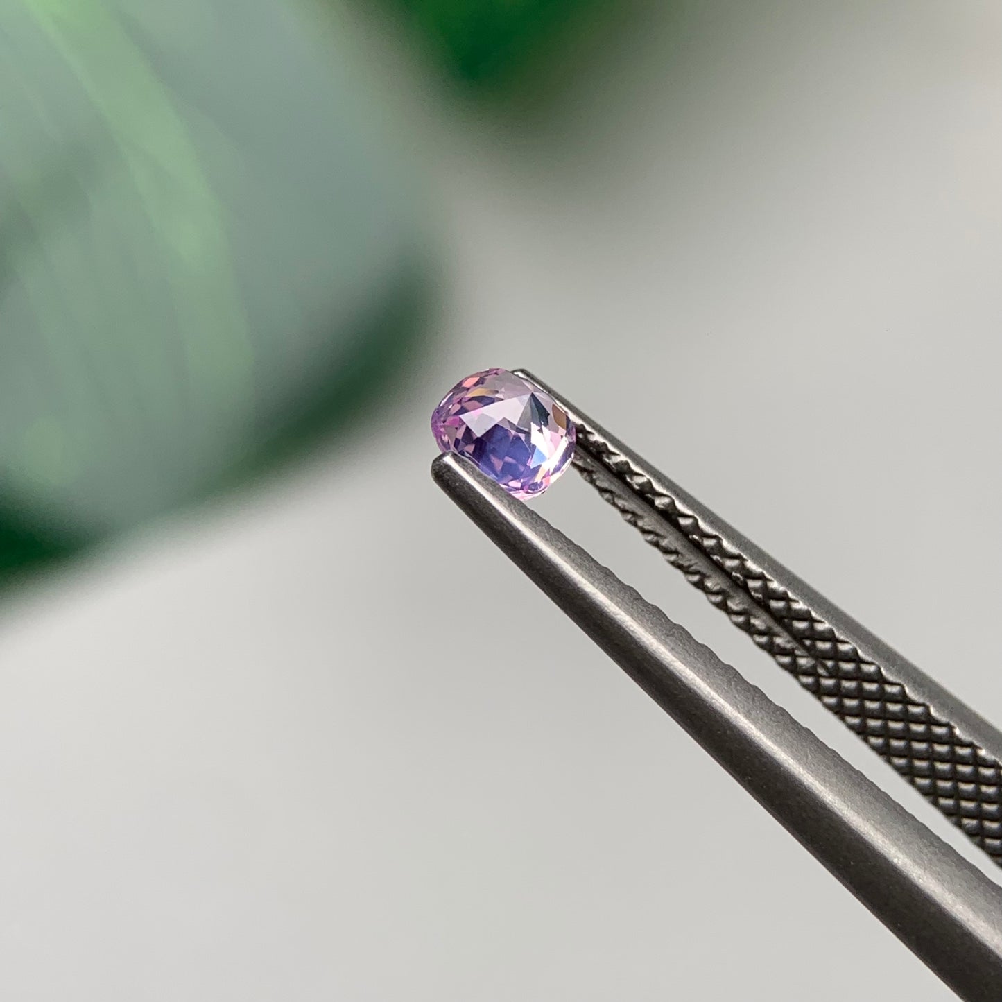 0.36ct Natural Pinkish White Milky Sapphire Vietnam
