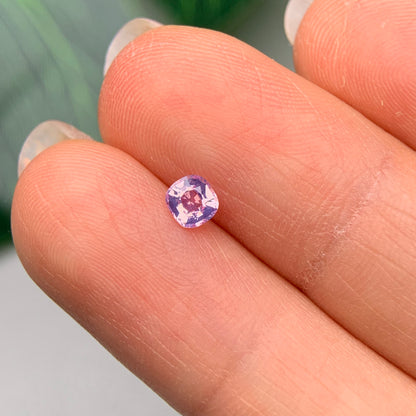 0.36ct Natural Pinkish White Milky Sapphire Vietnam