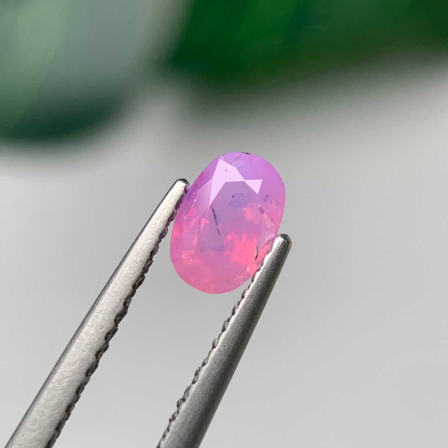 0.67ct Natural Pink Milky Sapphire Vietnam