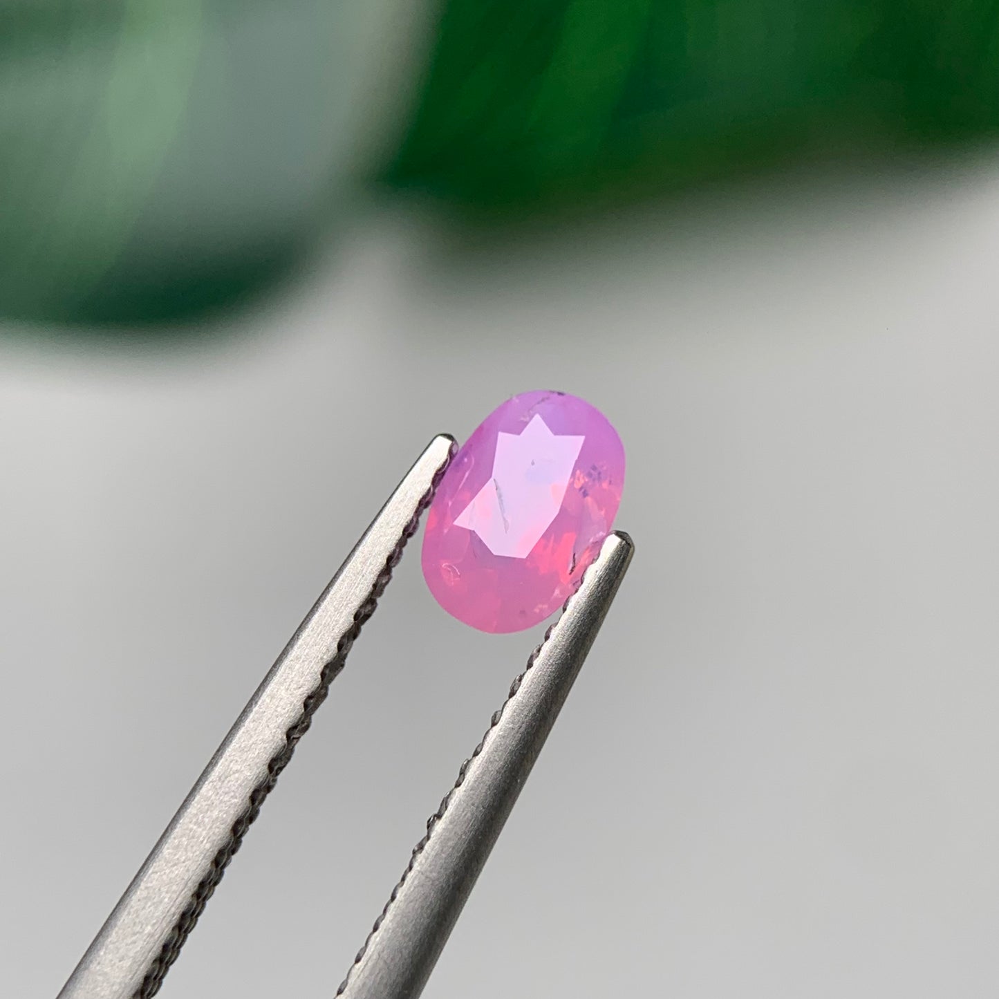 0.67ct Natural Pink Milky Sapphire Vietnam