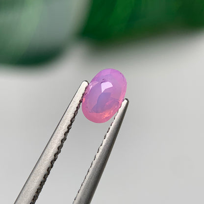 0.67ct Natural Pink Milky Sapphire Vietnam