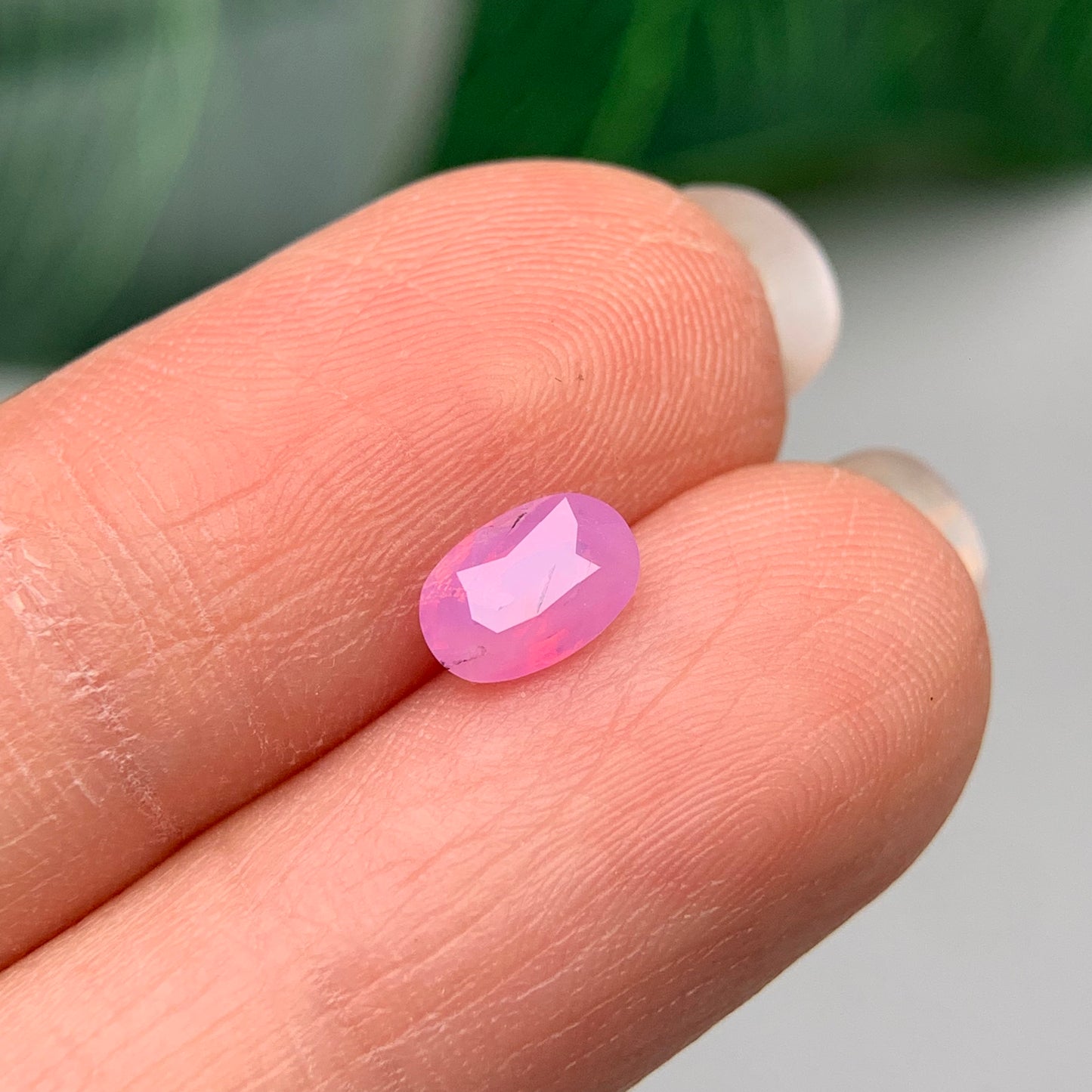 0.67ct Natural Pink Milky Sapphire Vietnam