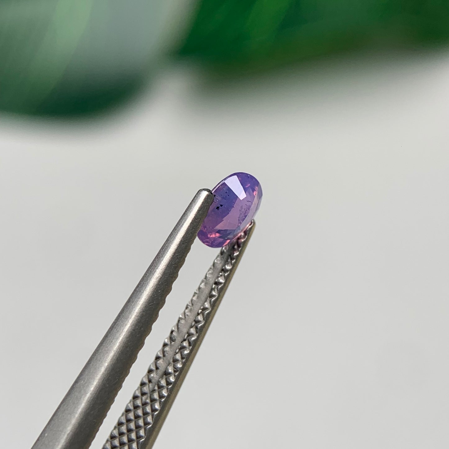 0.37ct Natural Brownish Purple Milky Sapphire Vietnam