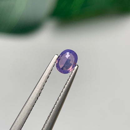 0.37ct Natural Brownish Purple Milky Sapphire Vietnam