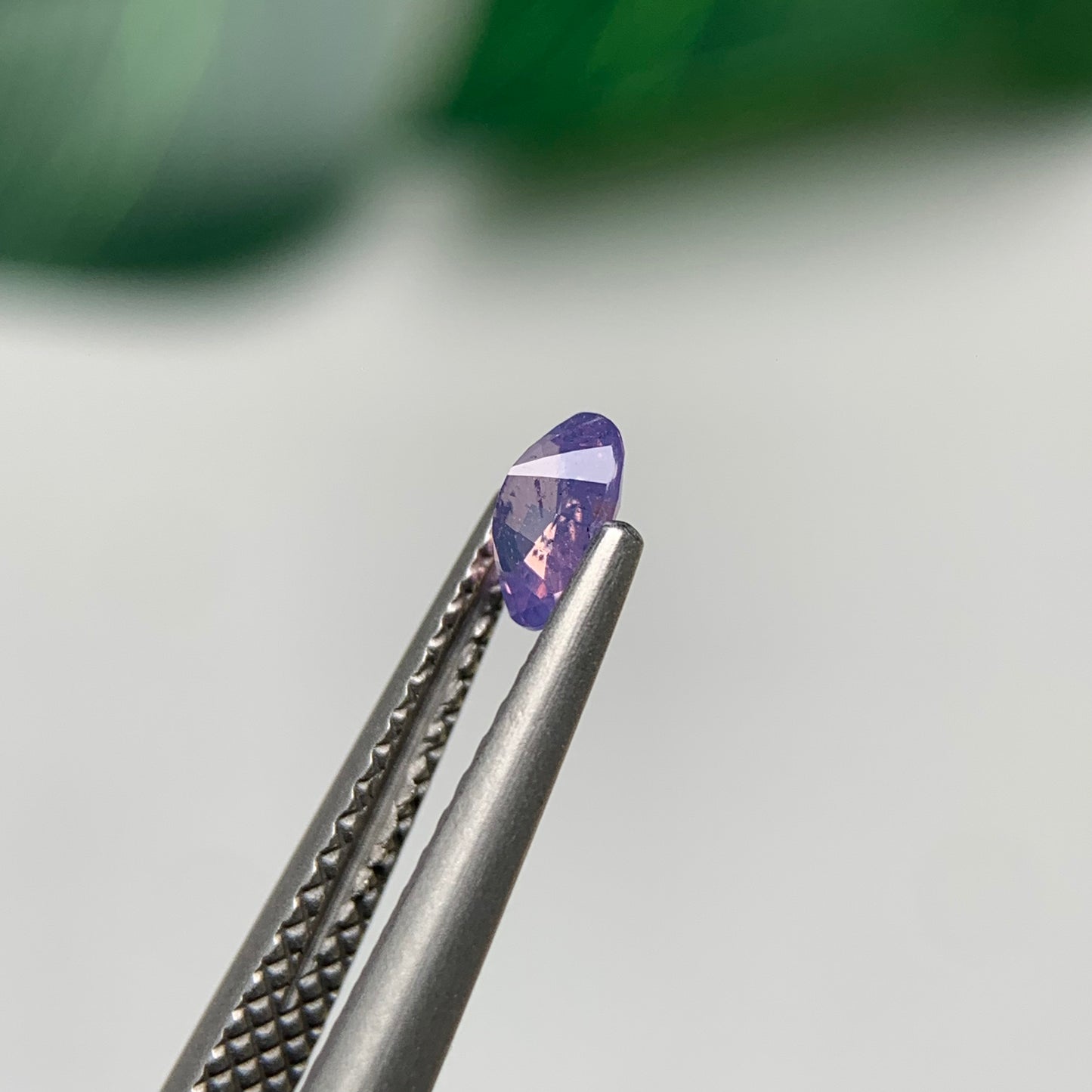 0.37ct Natural Brownish Purple Milky Sapphire Vietnam