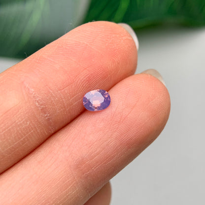 0.37ct Natural Brownish Purple Milky Sapphire Vietnam