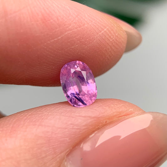 0.79ct Natural Milky Pink Sapphire Vietnam
