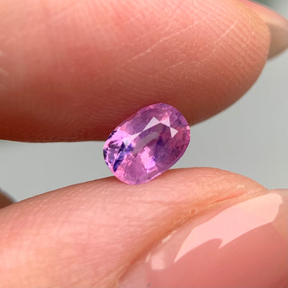 0.79ct Natural Milky Pink Sapphire Vietnam