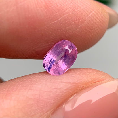 0.79ct Natural Milky Pink Sapphire Vietnam