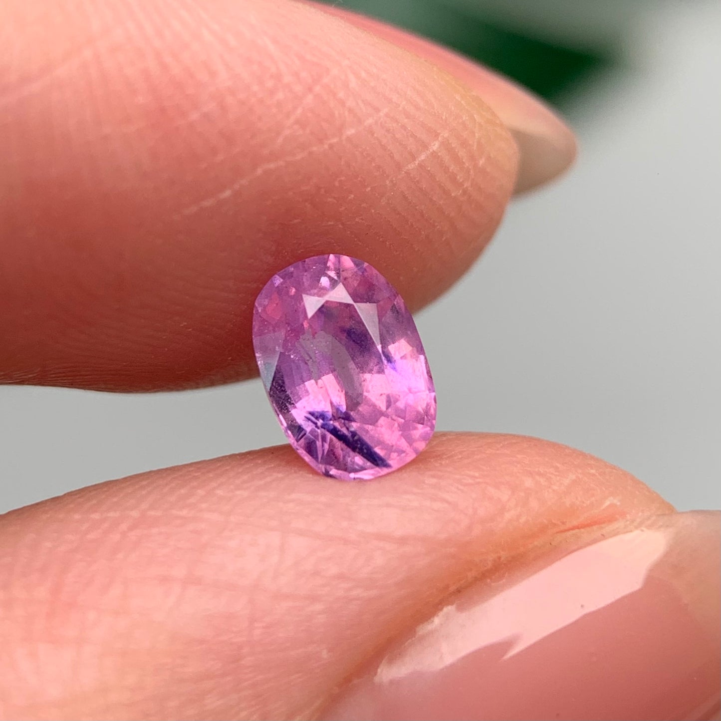 0.79ct Natural Milky Pink Sapphire Vietnam