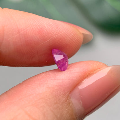 0.79ct Natural Milky Pink Sapphire Vietnam