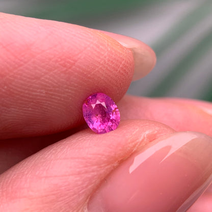0.32ct Natural Pink Milky Sapphire Vietnam