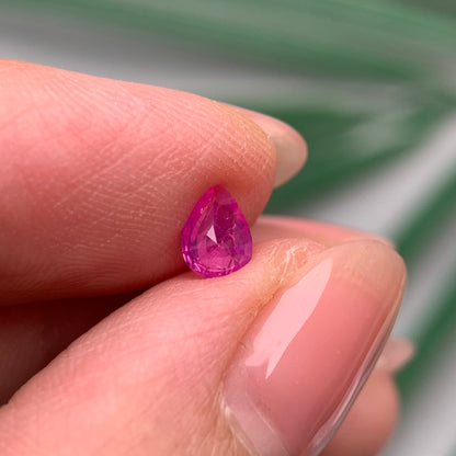 0.42ct Natural Milky Pink Sapphire Vietnam