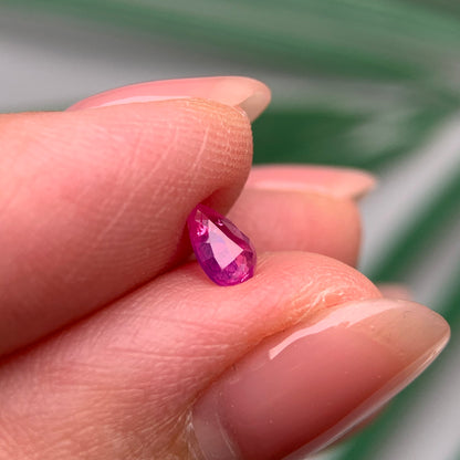 0.42ct Natural Milky Pink Sapphire Vietnam