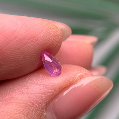 0.49ct Natural Milky Pink Sapphire Vietnam