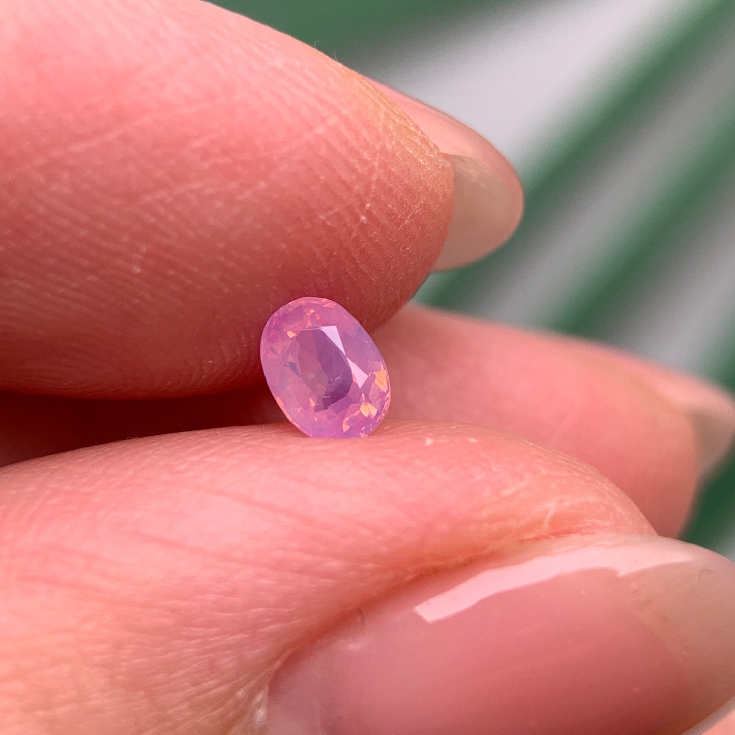 0.39ct Natural Pink Milky Sapphire Vietnam