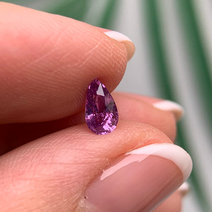 0.61ct Natural Purple Sapphire Vietnam
