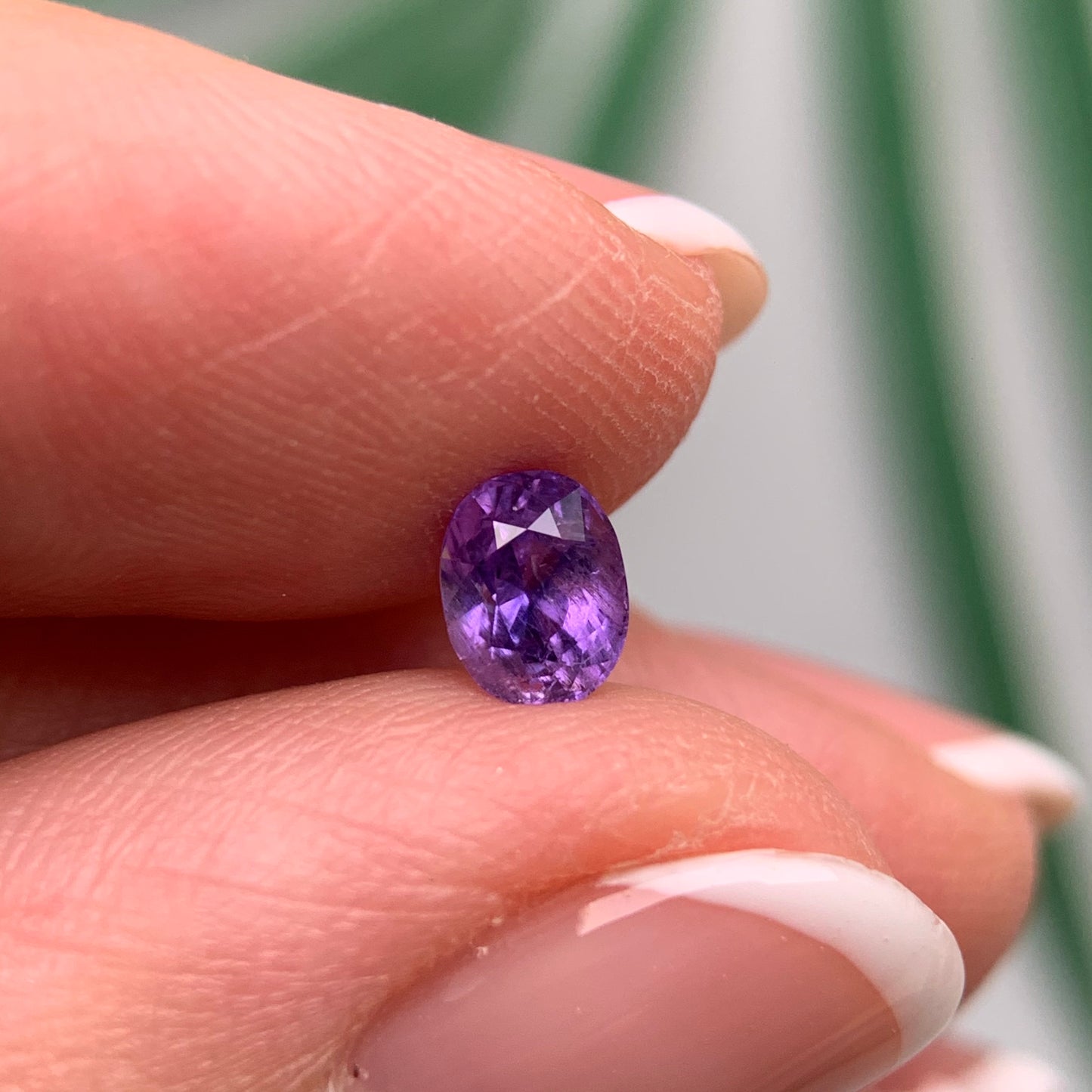 0.70ct Natural Purple Milky Sapphire Vietnam