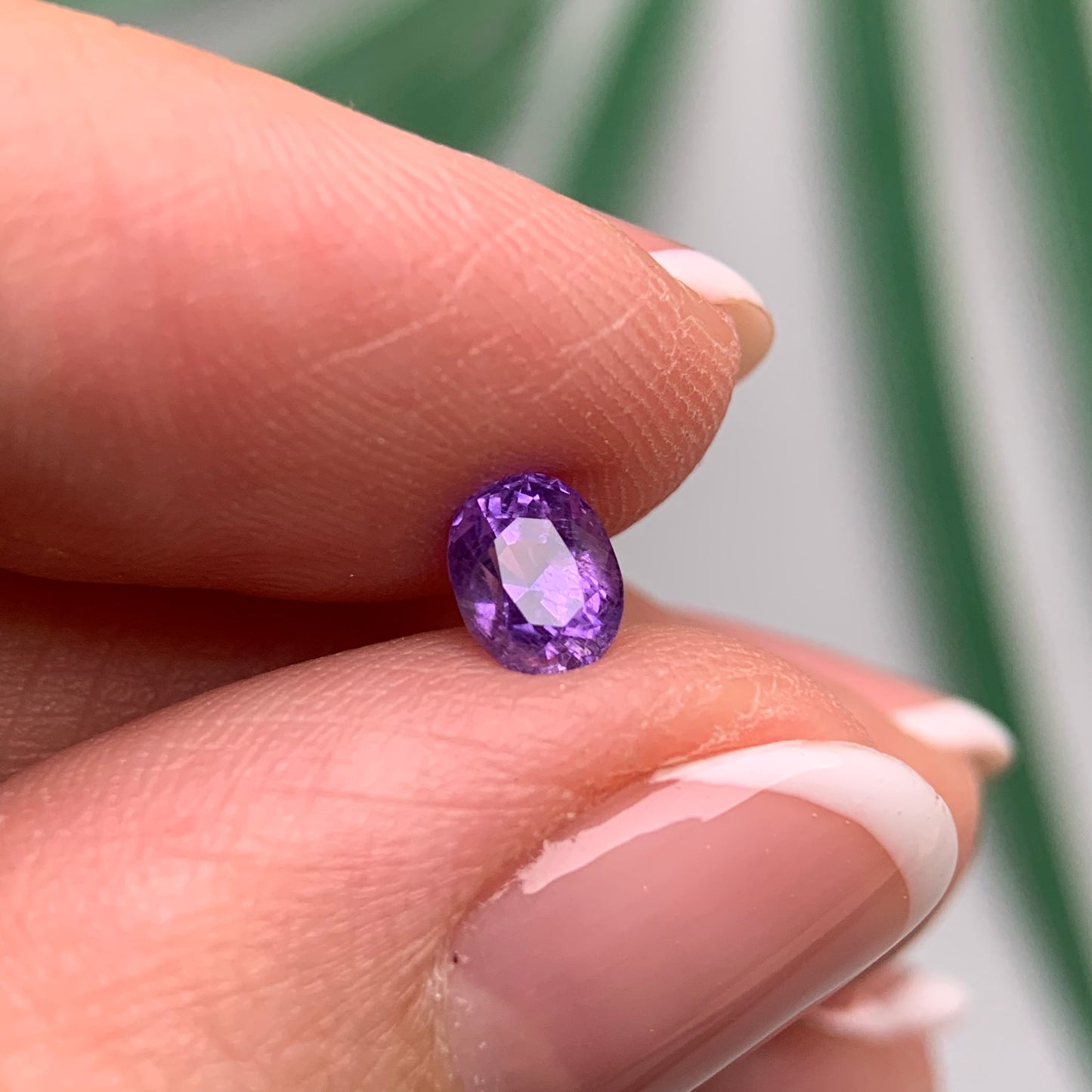 0.70ct Natural Purple Milky Sapphire Vietnam