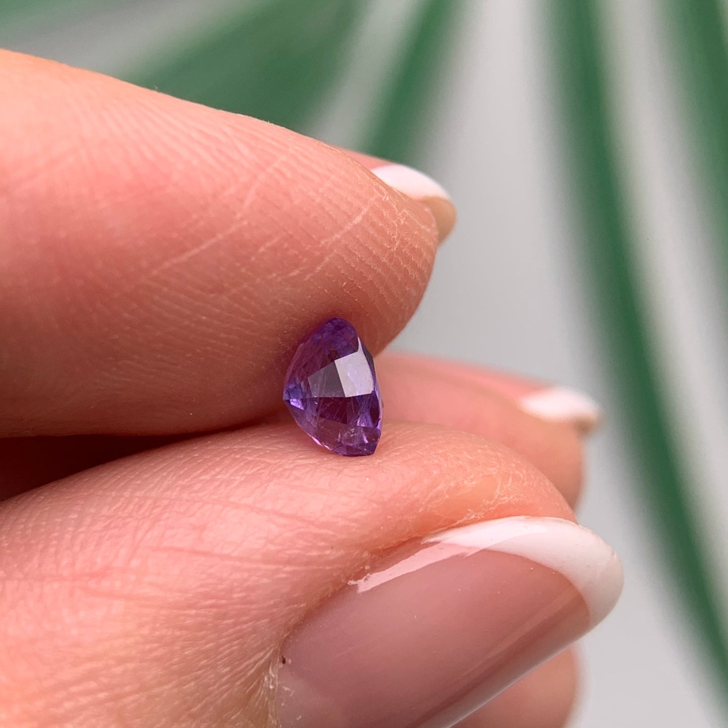 0.70ct Natural Purple Milky Sapphire Vietnam