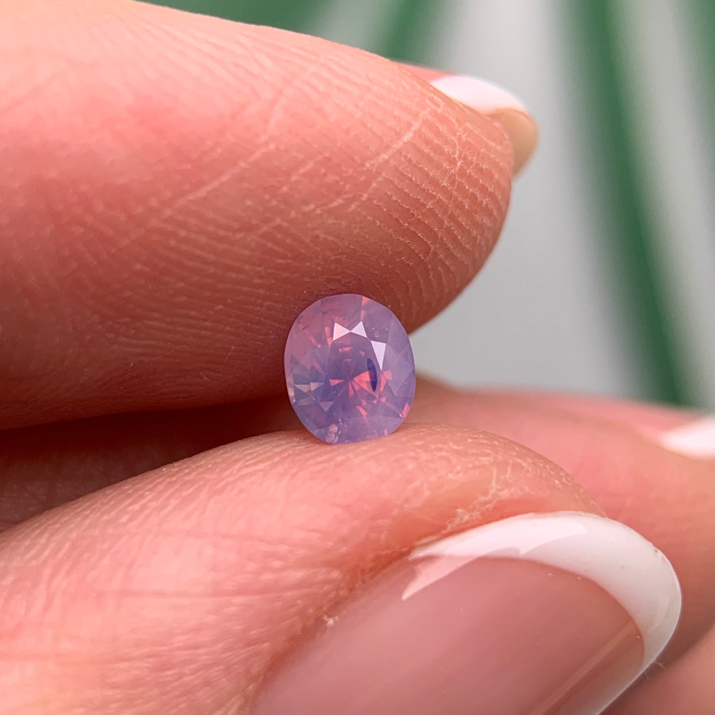 0.48ct Natural Milky Purple Sapphire Vietnam