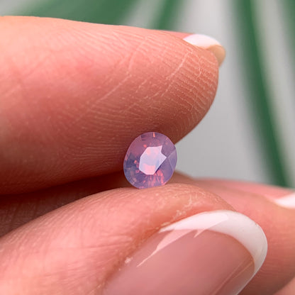 0.48ct Natural Milky Purple Sapphire Vietnam