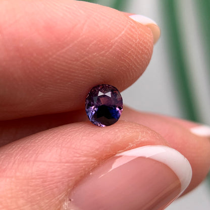 0.51ct Natural Milky Purple Sapphire Vietnam
