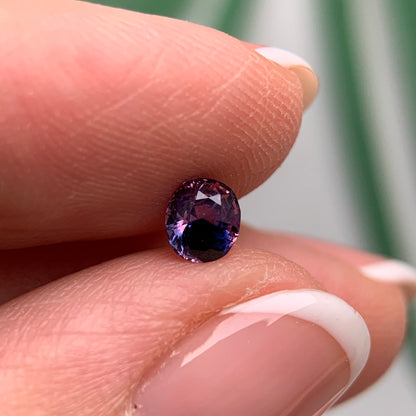 0.51ct Natural Milky Purple Sapphire Vietnam