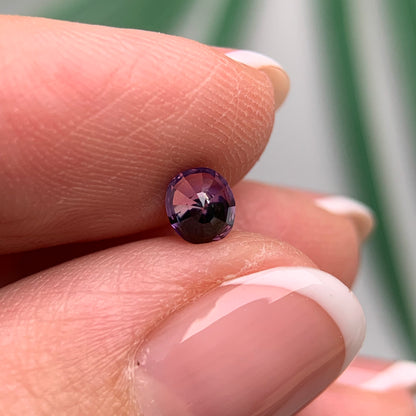 0.51ct Natural Milky Purple Sapphire Vietnam