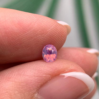 0.44ct Natural Milky Pink Sapphire Vietnam