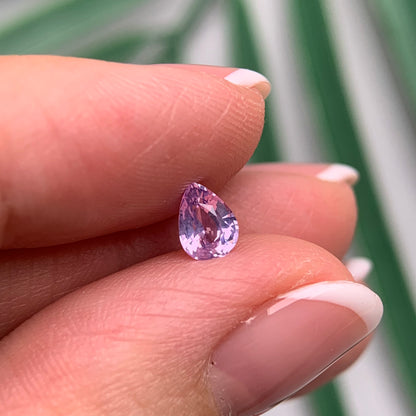 0.63ct Natural Milky Purple Sapphire Vietnam