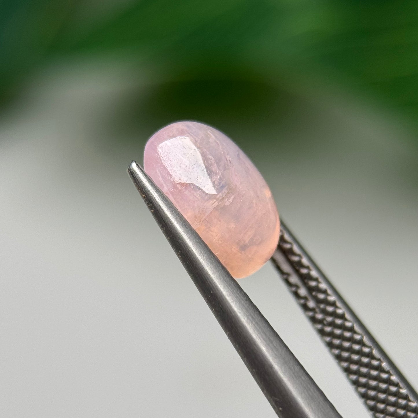 3.5ct Natural Pinkish White Sapphire Vietnam.