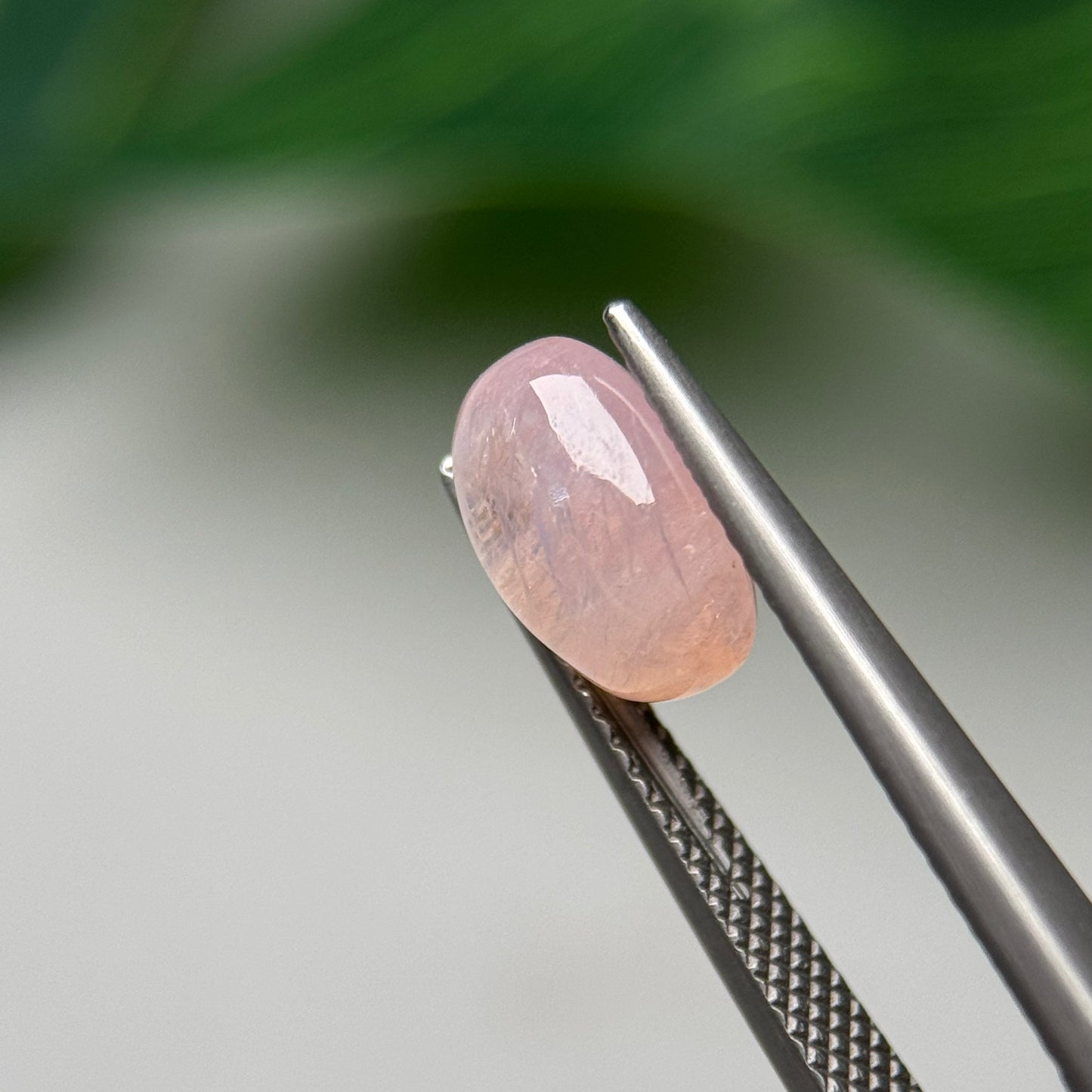 3.5ct Natural Pinkish White Sapphire Vietnam.
