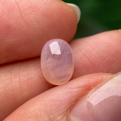 3.5ct Natural Pinkish White Sapphire Vietnam.