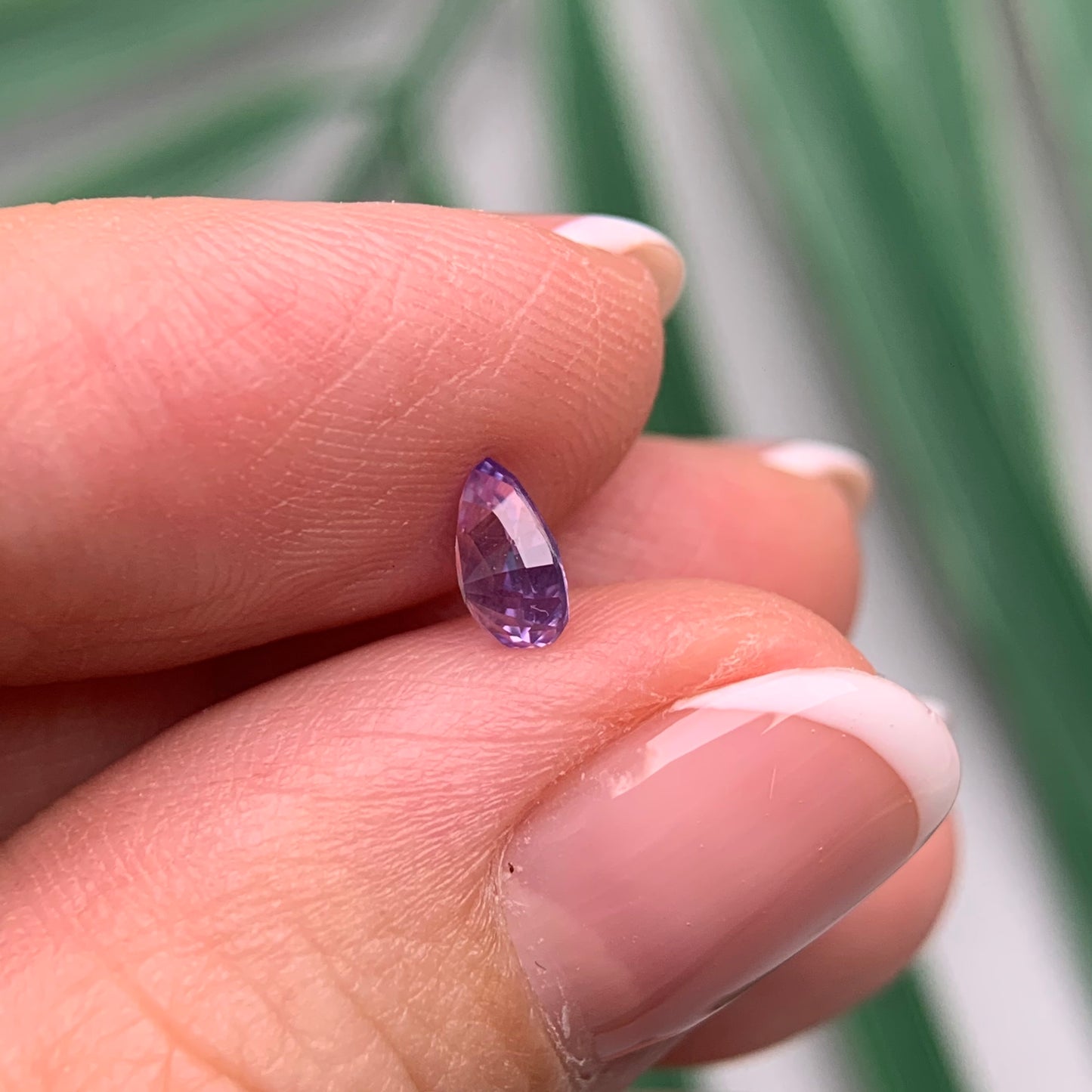 0.63ct Natural Milky Purple Sapphire Vietnam