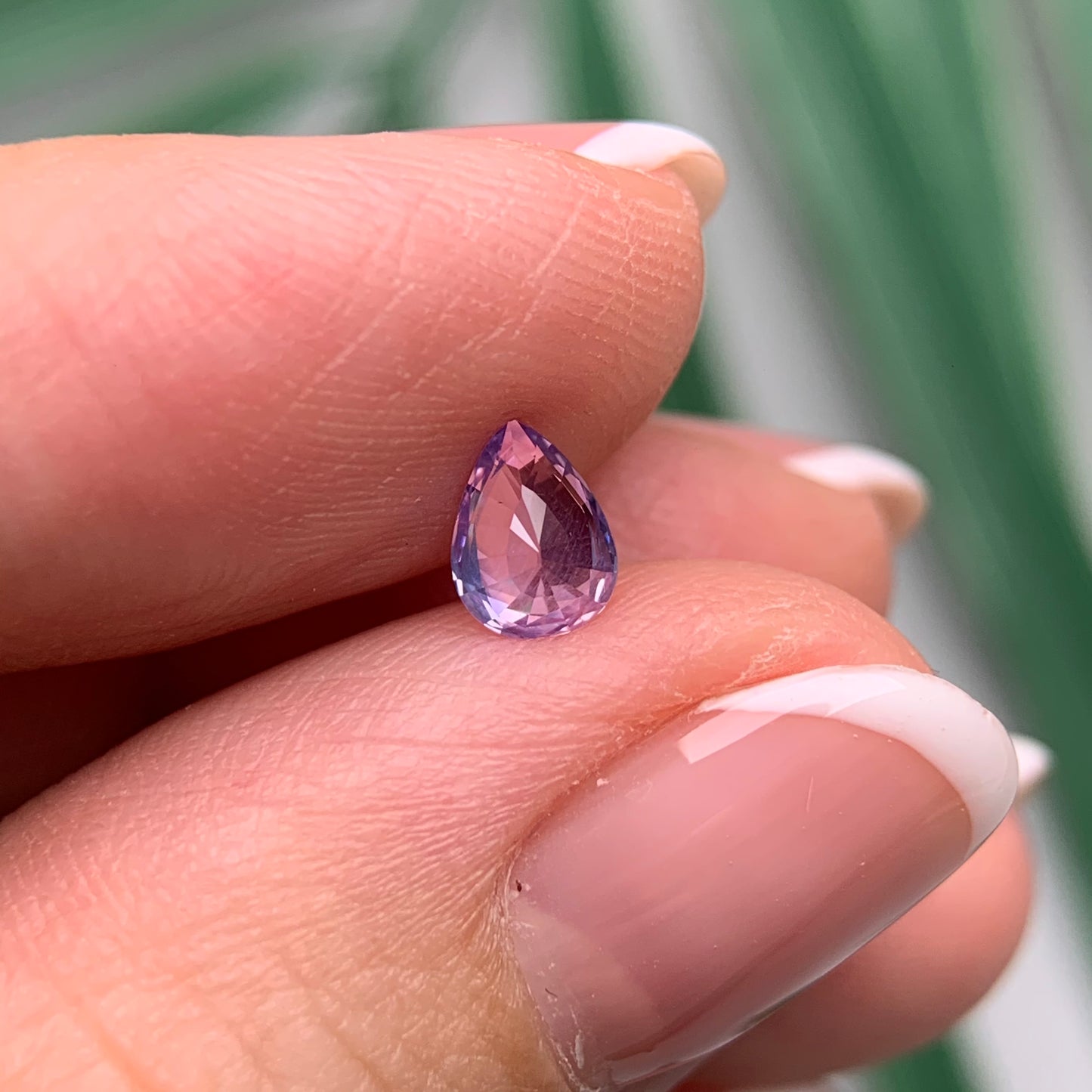 0.63ct Natural Milky Purple Sapphire Vietnam