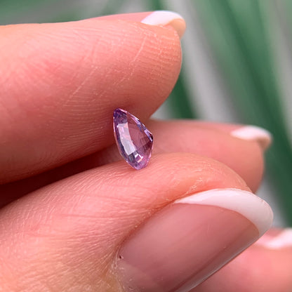 0.63ct Natural Milky Purple Sapphire Vietnam