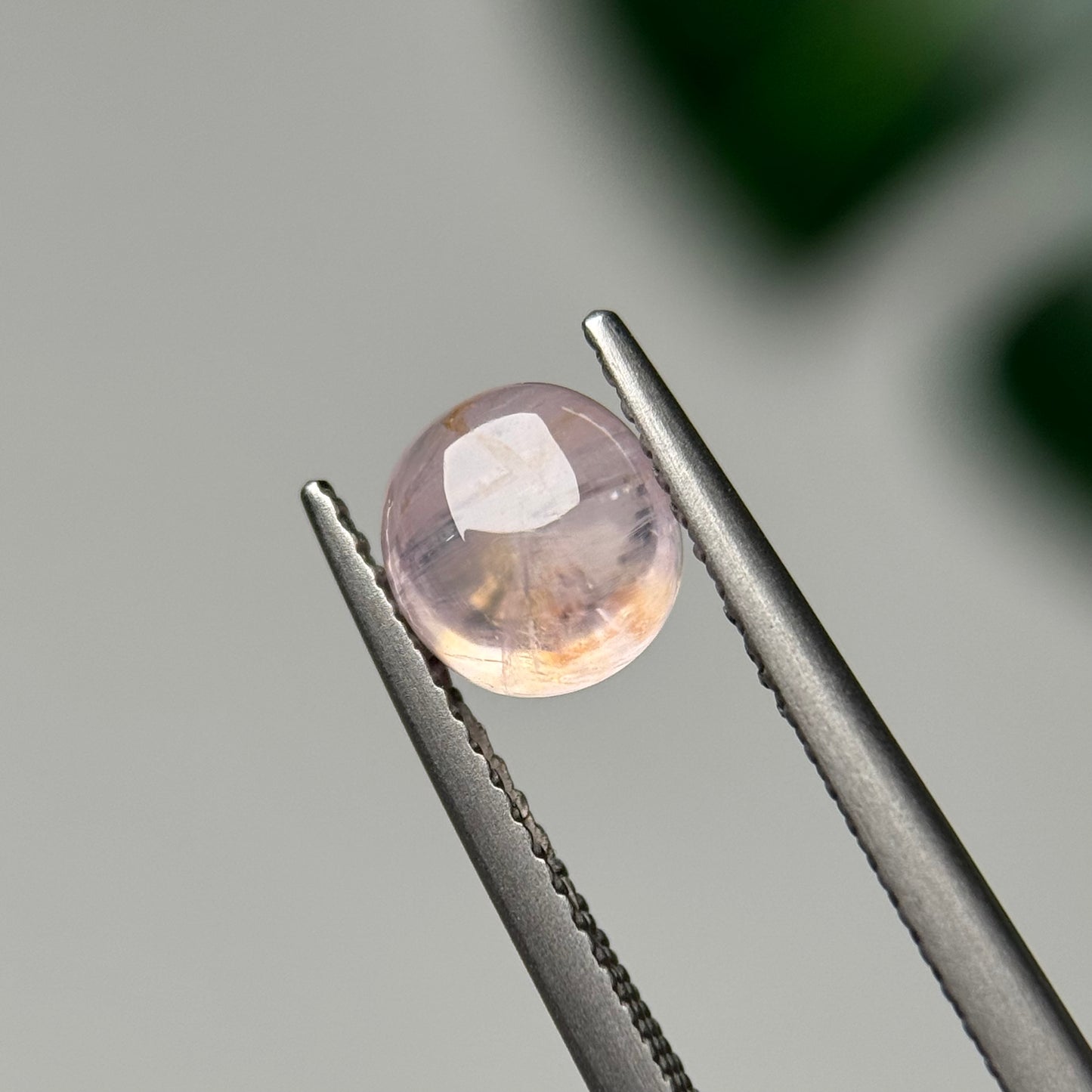 2.12ct Natural White Sapphire Vietnam.