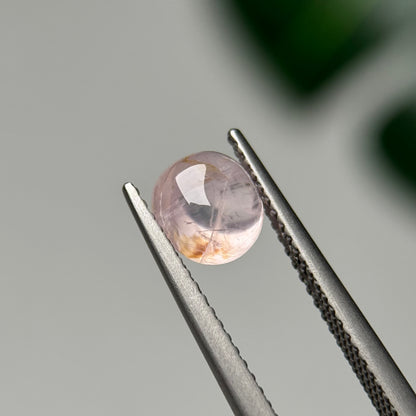 2.12ct Natural White Sapphire Vietnam.