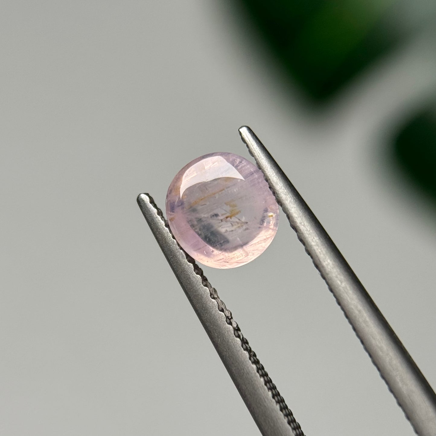 2.12ct Natural White Sapphire Vietnam.