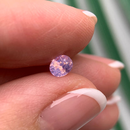 0.48ct Natural Milky Pinkish White Sapphire Vietnam
