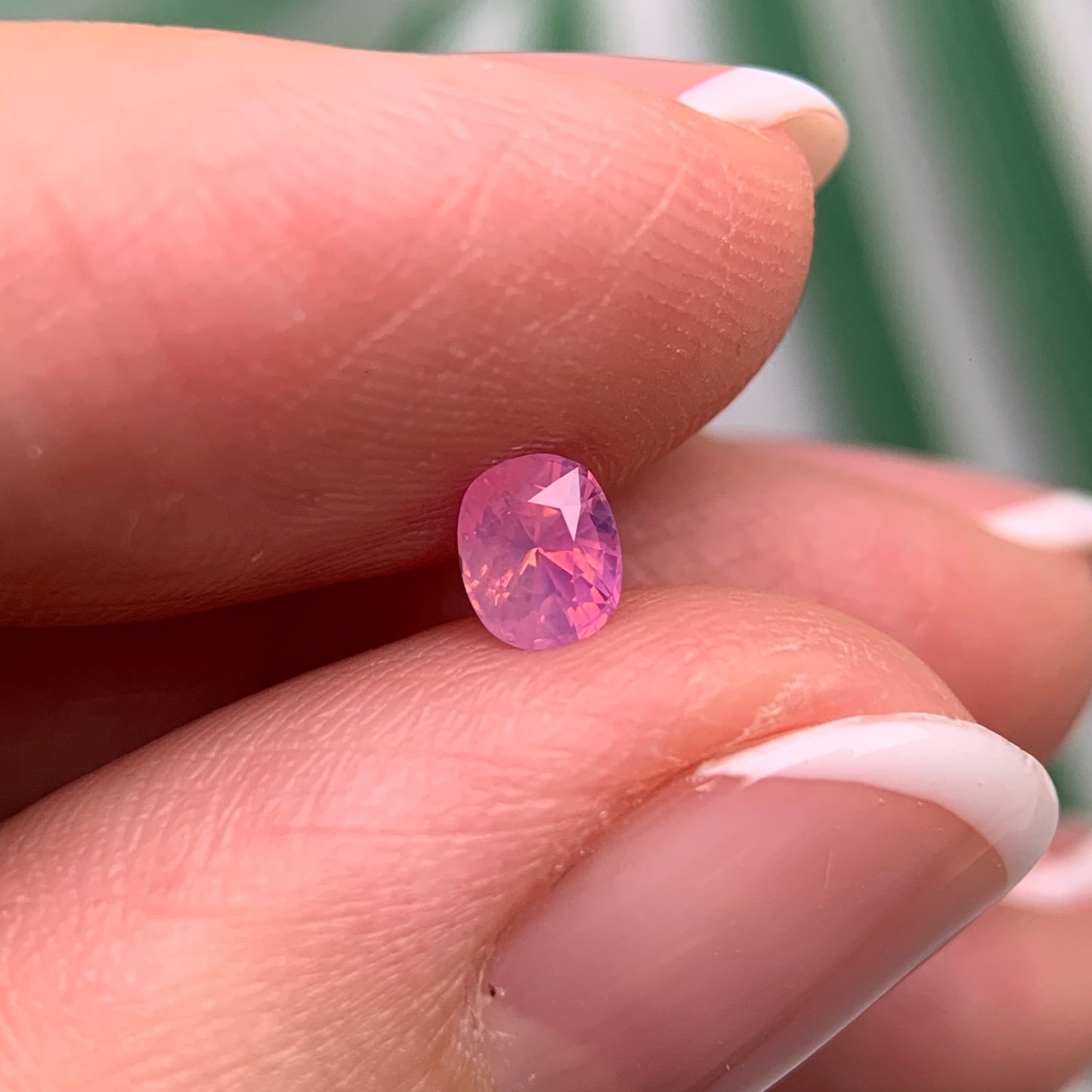 0.43ct Natural Milky Pink Sapphire Vietnam