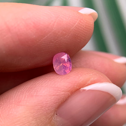 0.43ct Natural Milky Pink Sapphire Vietnam