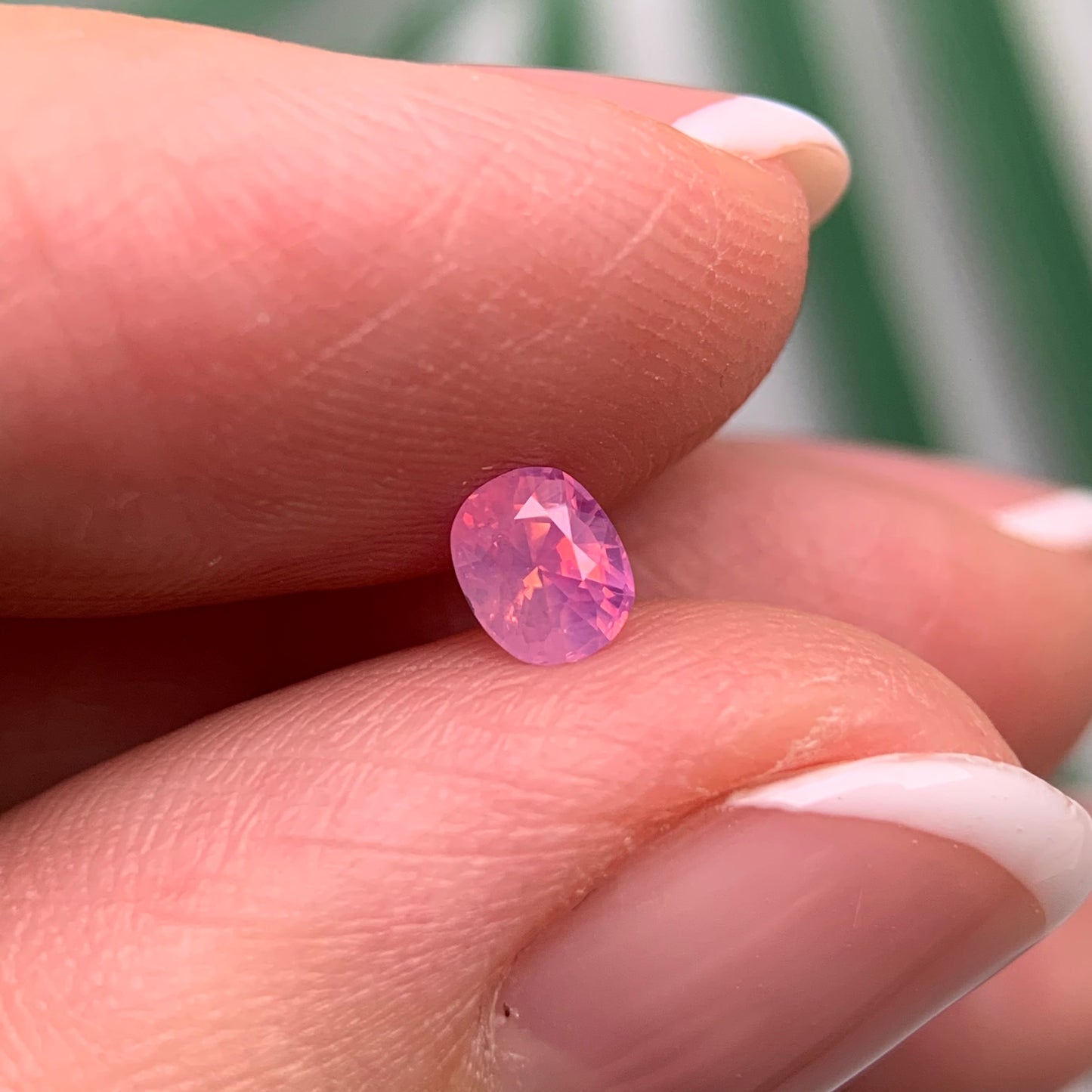 0.43ct Natural Milky Pink Sapphire Vietnam