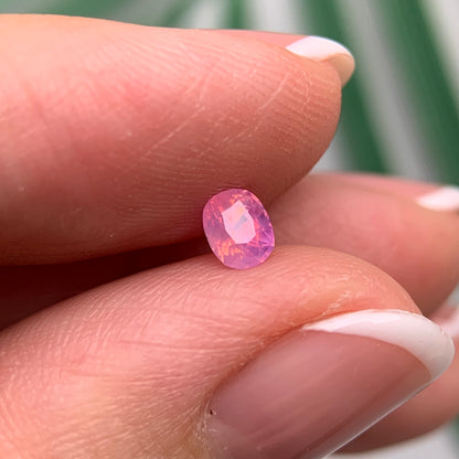 0.43ct Natural Milky Pink Sapphire Vietnam