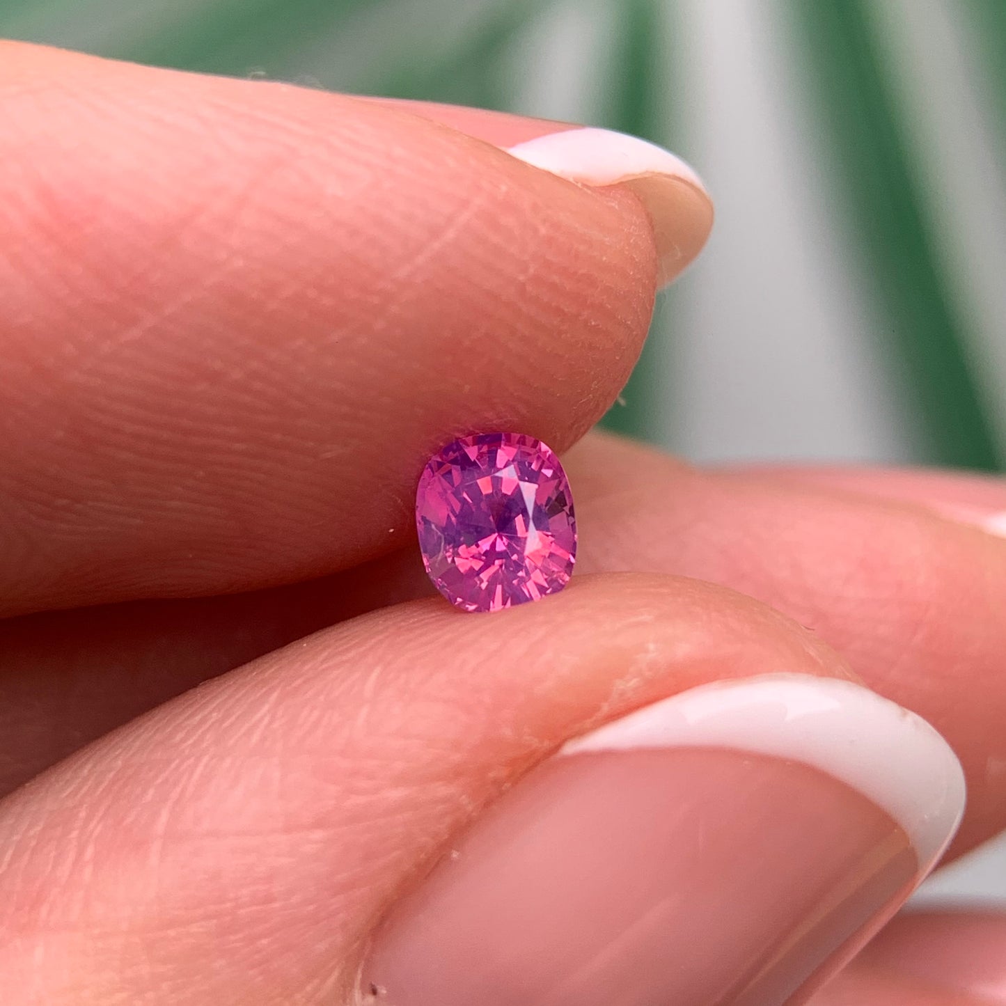 0.41ct Natural Milky Pinkish Purple Sapphire Vietnam
