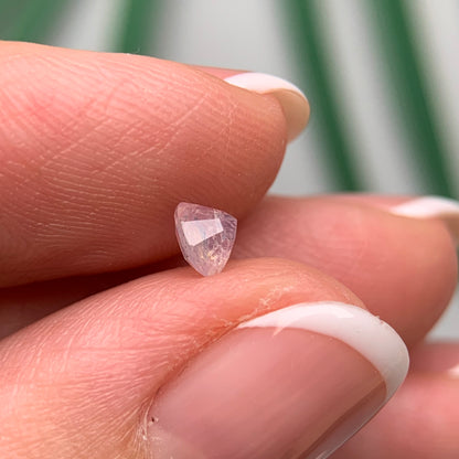 0.49ct Natural Milky Orangish White Sapphire Vietnam