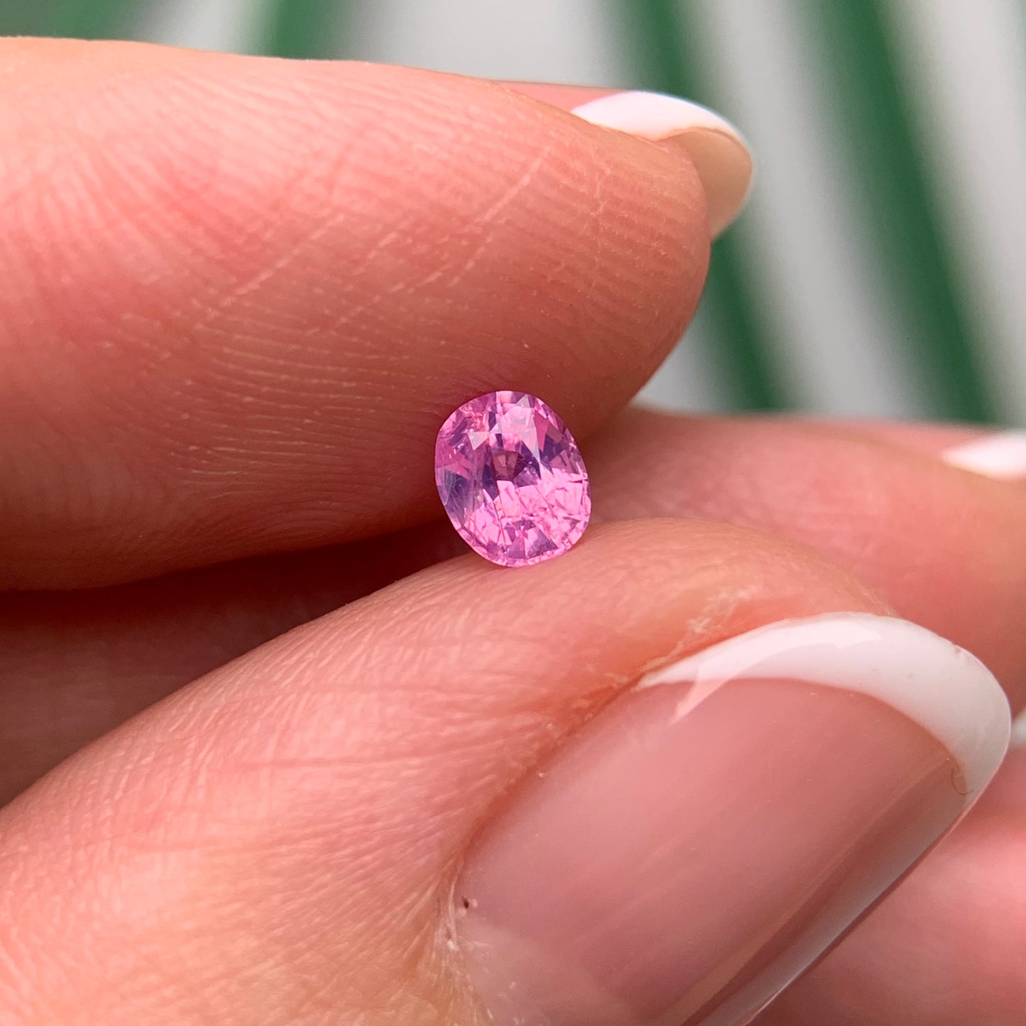 0.37ct Natural Milky Lite Pink Sapphire Vietnam