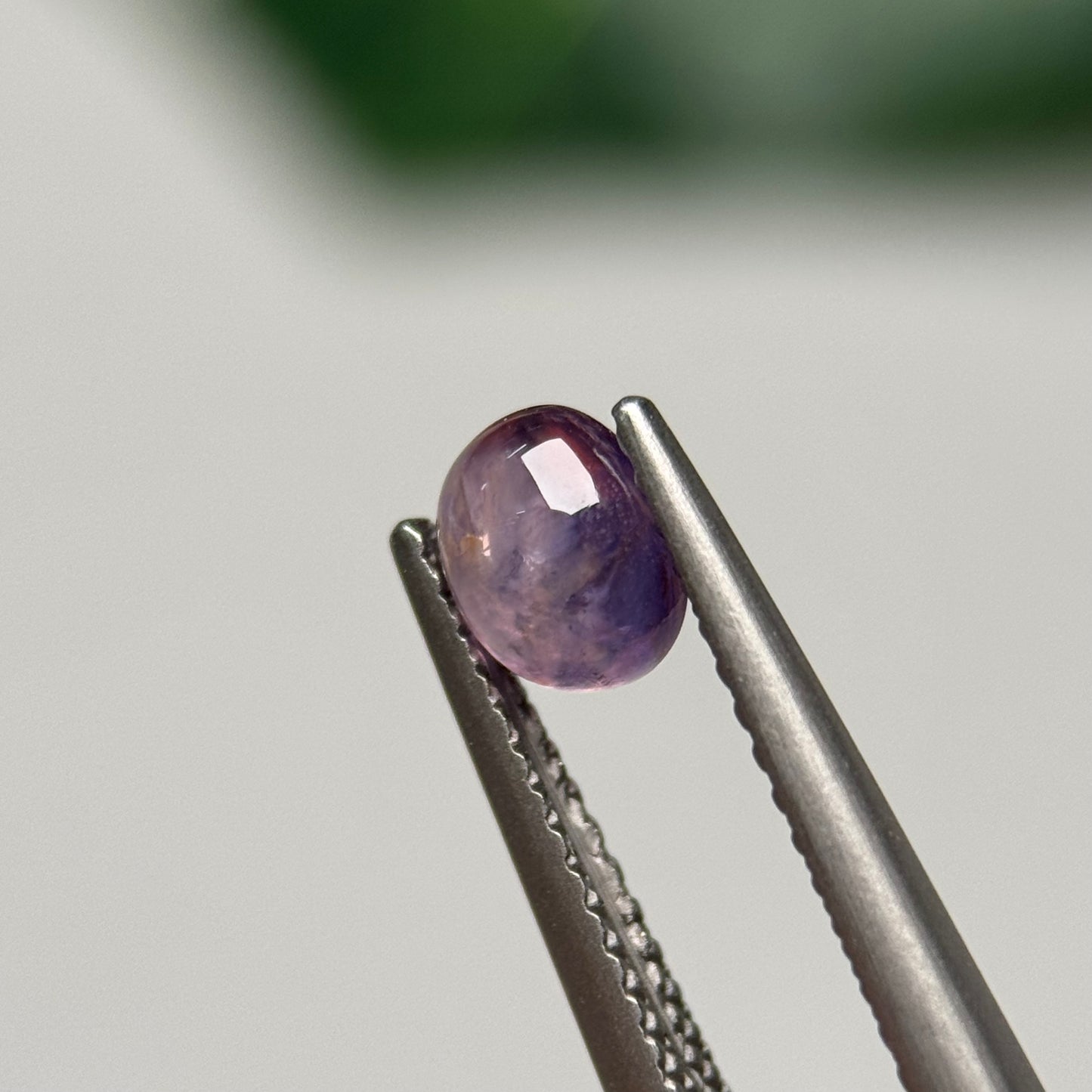 0.92ct Natural Pinkish Purple Sapphire Vietnam.