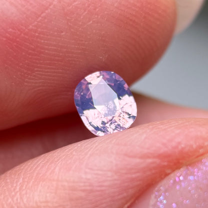 0.71ct Natural Pinkish White Milky Sapphire Vietnam